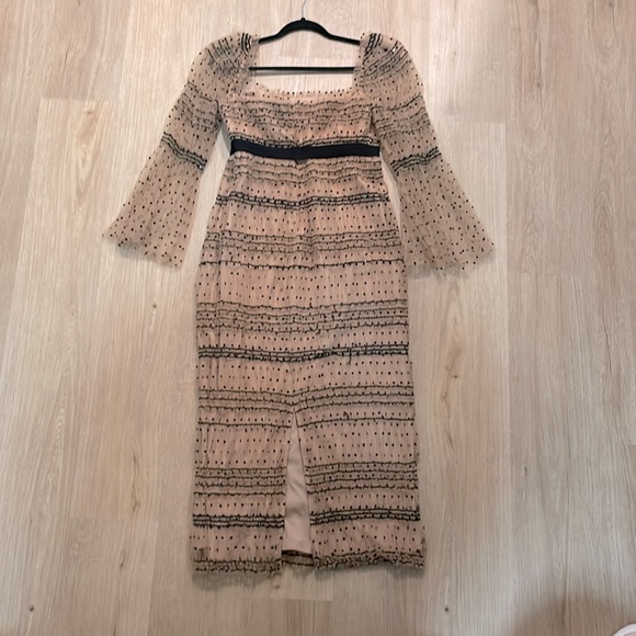 Self Portrait Shirred Dress - Picture 6 of 6